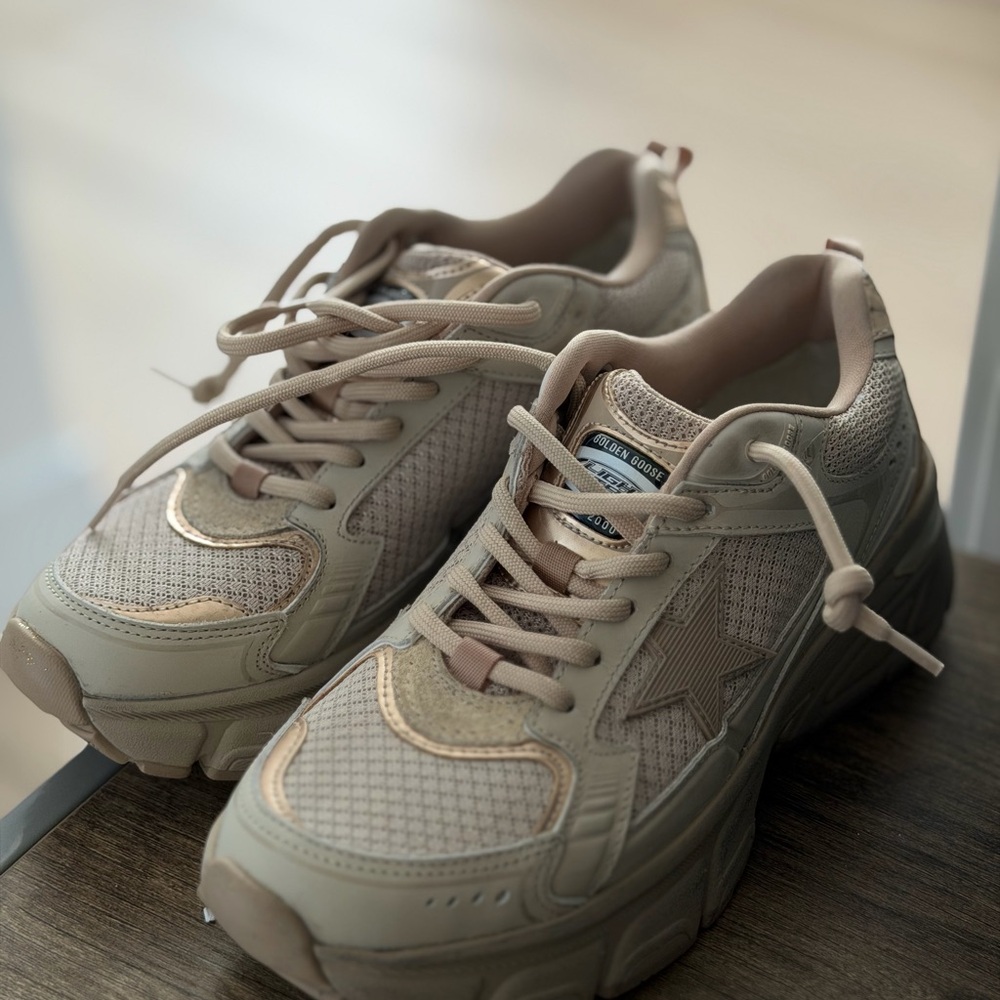 Golden Goose Taupe Women's Sneakers